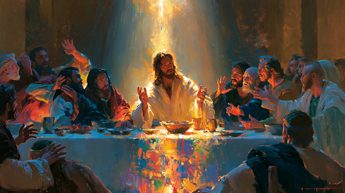 The Last Supper - Impressionist n° 6 — aperçu de la finition sélectionnée