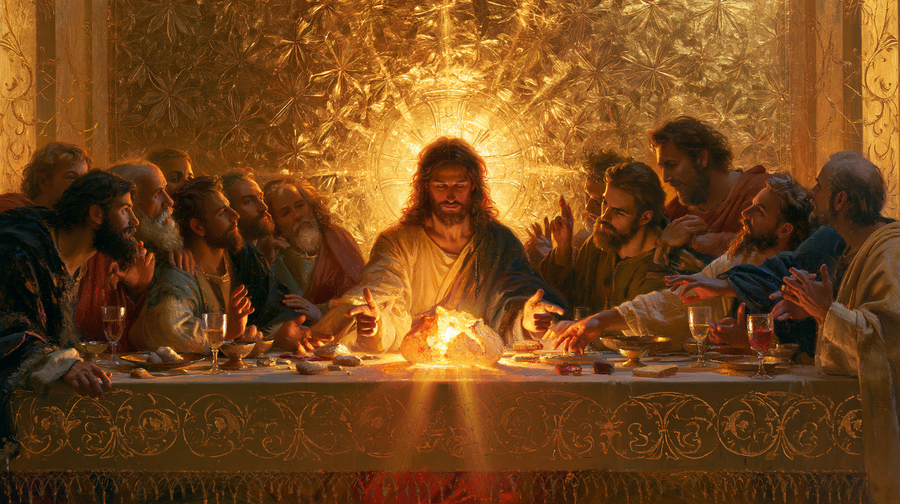 The Last Supper - Sacred Golden n° 3