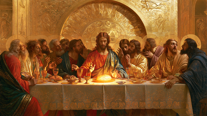 A Última Ceia - Sagrado Dourado n° 5
