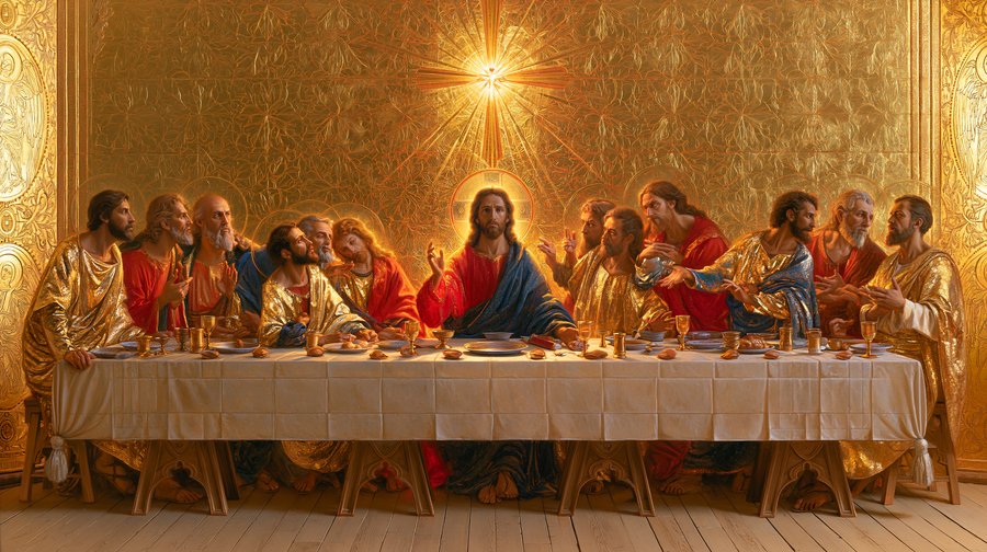 The Last Supper - Sacred Golden n° 13