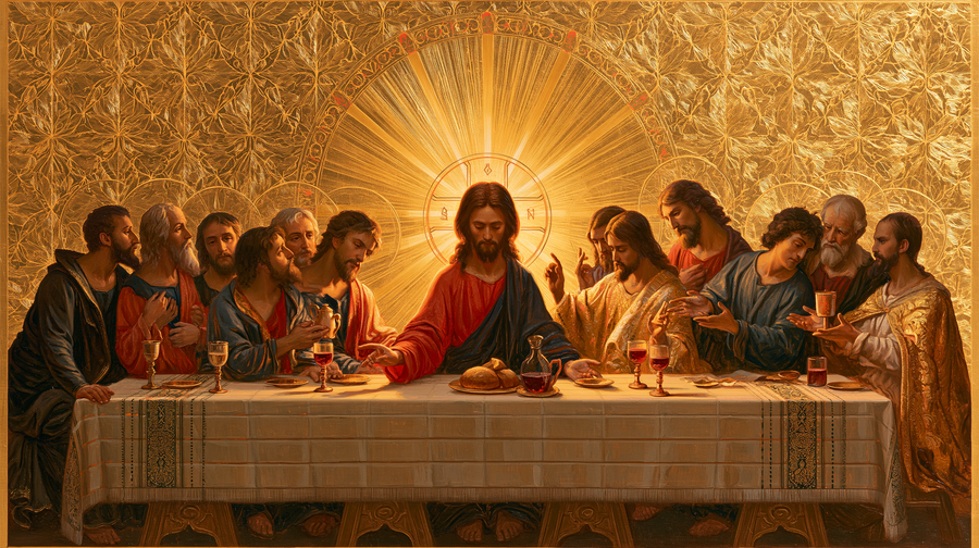 The Last Supper - Sacred Golden n° 15