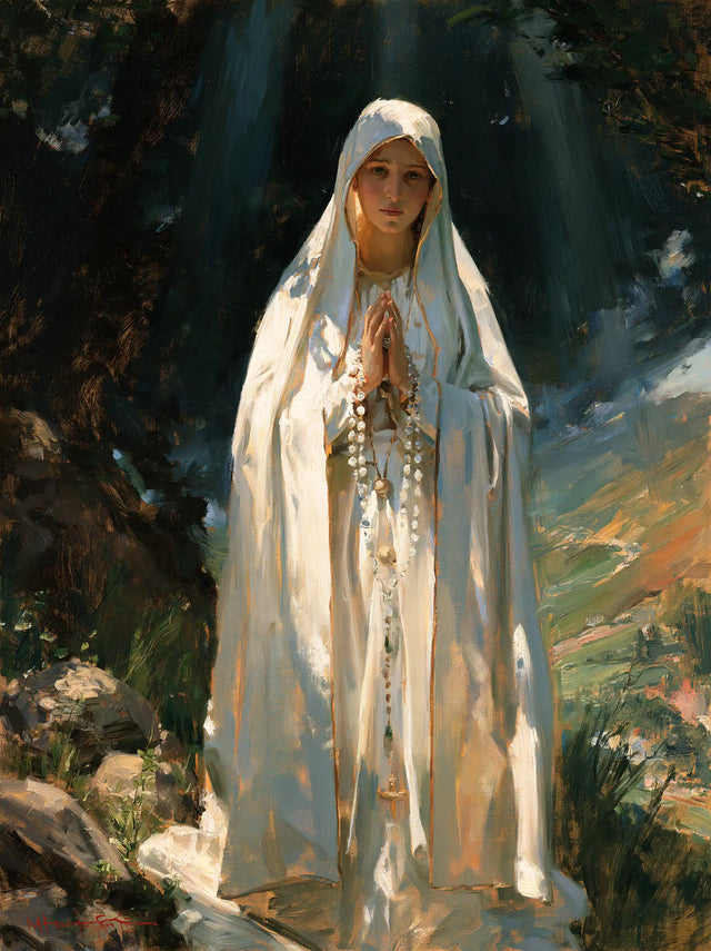 Our Lady of Fatima – Expressionist · Portrait no. 10