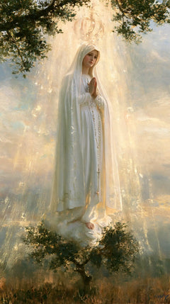 Our Lady of Fatima – Impressionist · Portrait no. 7