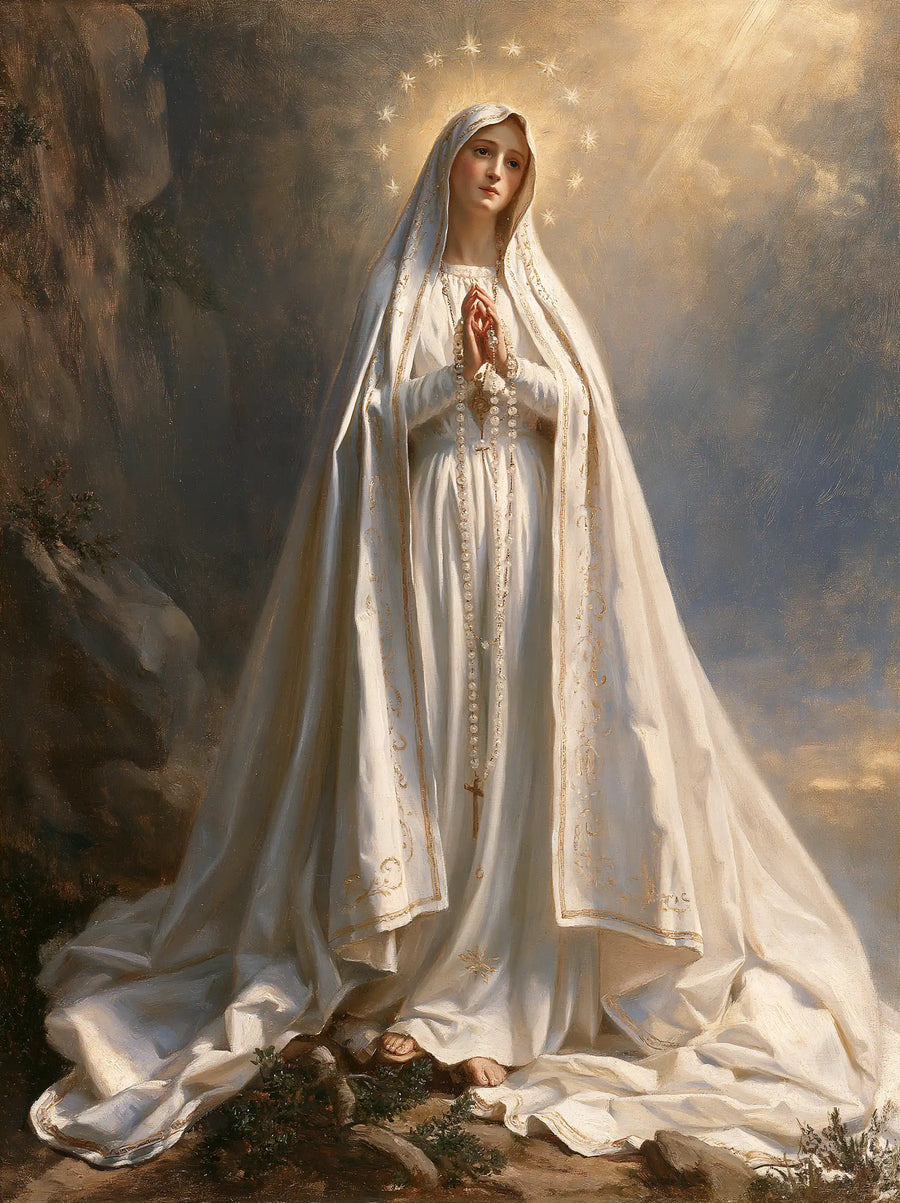 Our Lady of Fatima – Florentine Renaissance · Portrait no. 9