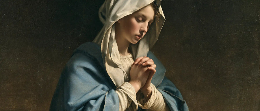 Virgin Mary in Prayer - Florentine Renaissance · Landscape n° 27