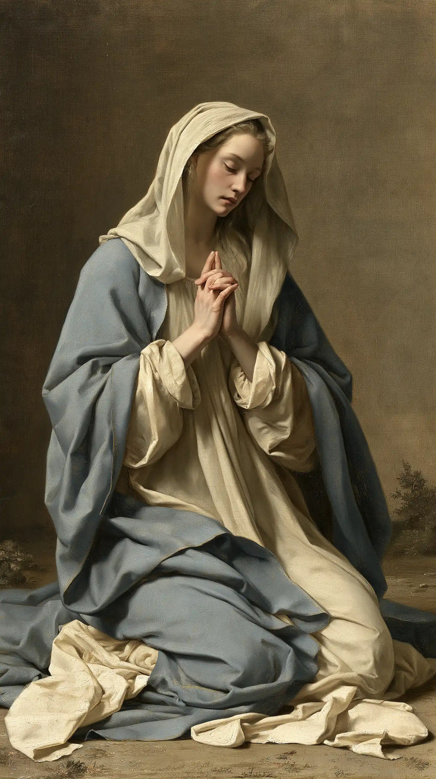 Virgin Mary in Prayer - Florentine Renaissance · Portrait n° 10