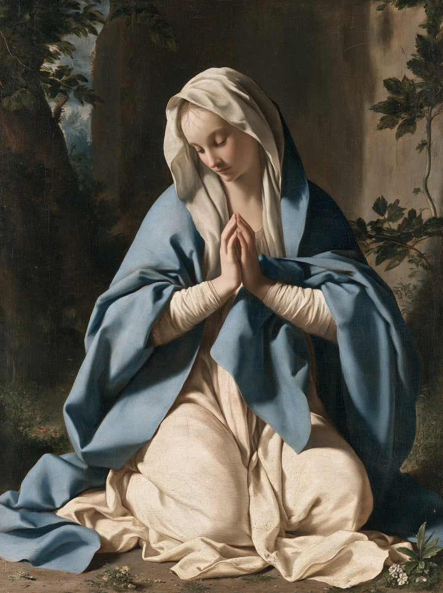Virgin Mary in Prayer - Florentine Renaissance · Portrait n° 18