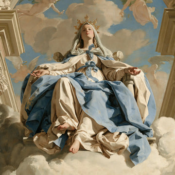 Mary Queen of Heaven - Florentine Renaissance · Square n° 13