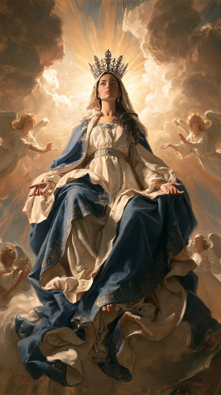 Mary Queen of Heaven - Heavenly Glory · Portrait n° 14