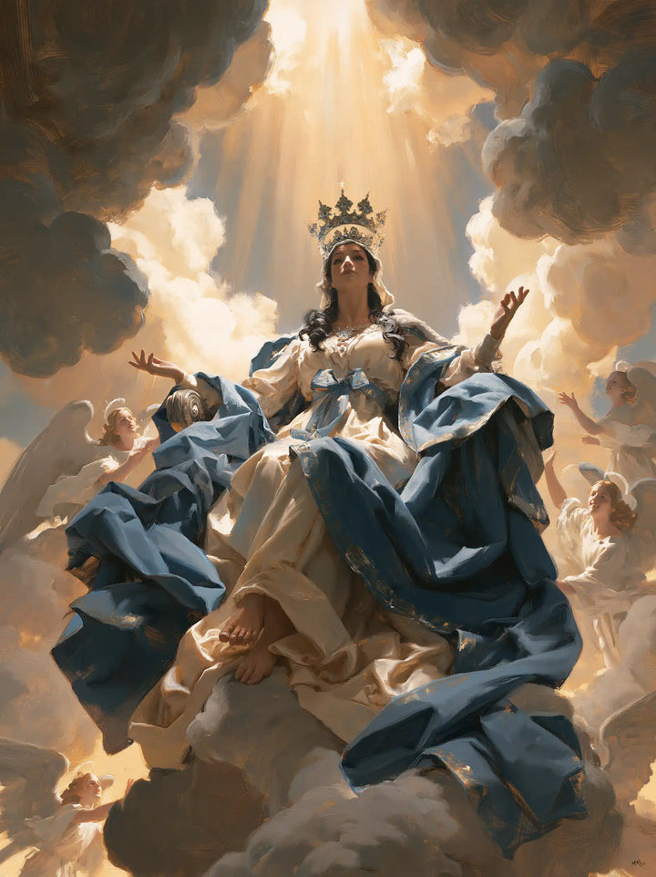 Mary Queen of Heaven - Heavenly Glory · Portrait n° 36