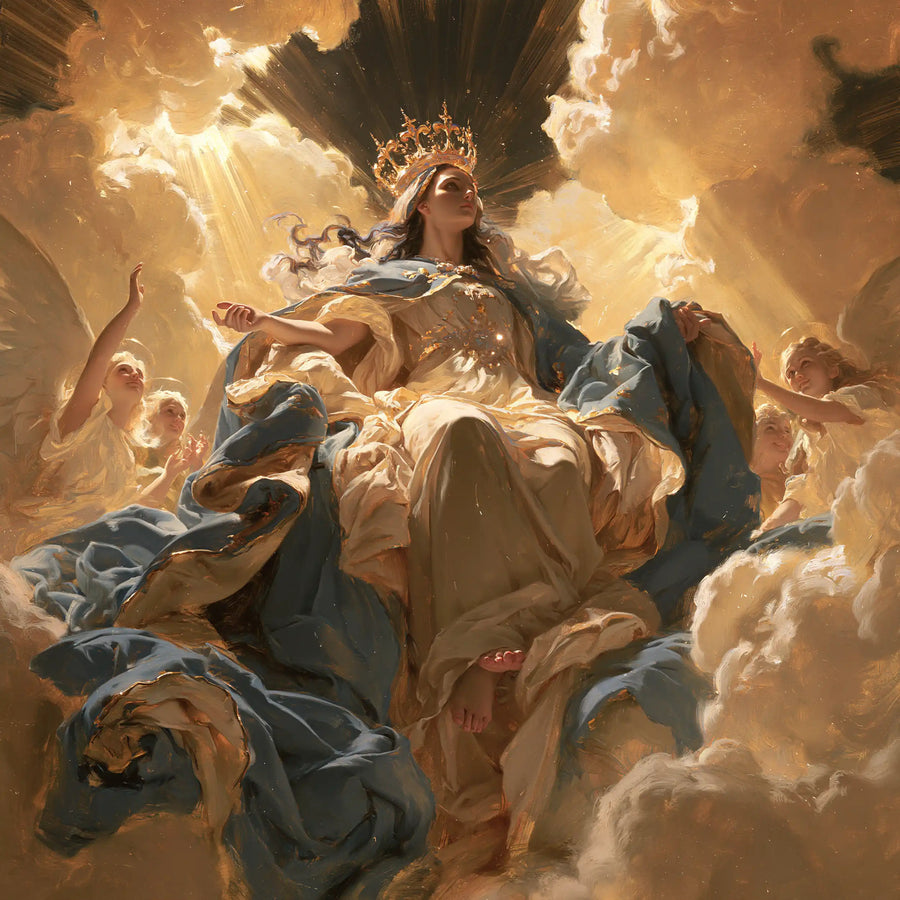 Mary Queen of Heaven - Heavenly Glory · Square n° 5