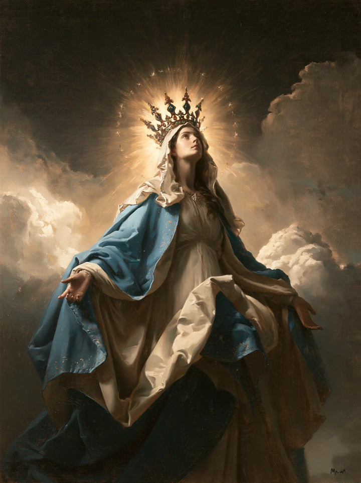 Mary, Queen of Heaven — Welcome in the Night of Draperies