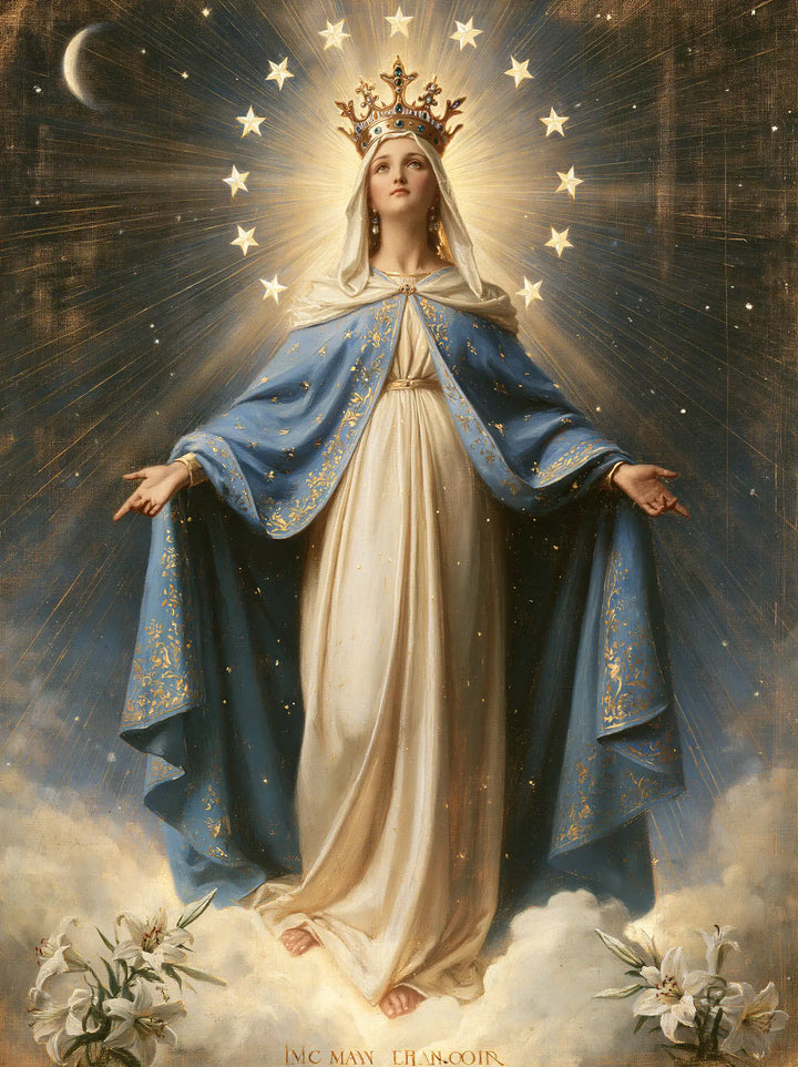 Mary, Queen of Heaven — The Radiance of the Pale Crescent