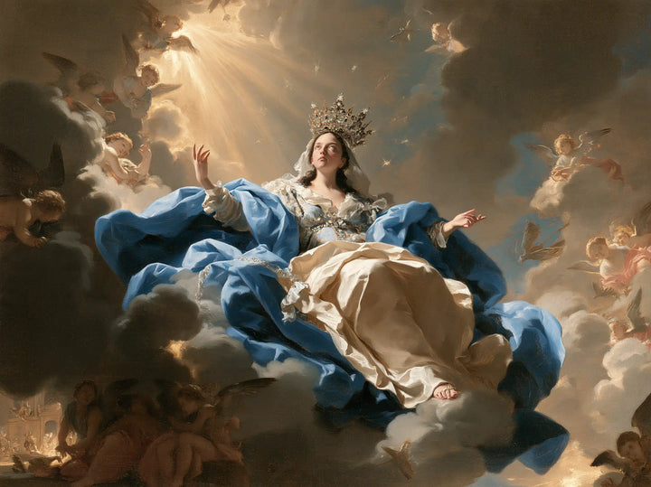 Mary, Queen of Heaven — The Welcome Above the Heavenly Procession