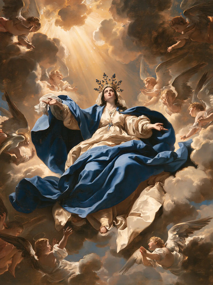 Mary Queen of Heaven - Theatrical Baroque · Portrait n° 32