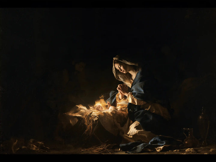 The Nativity - Black and Gold · Landscape n° 6
