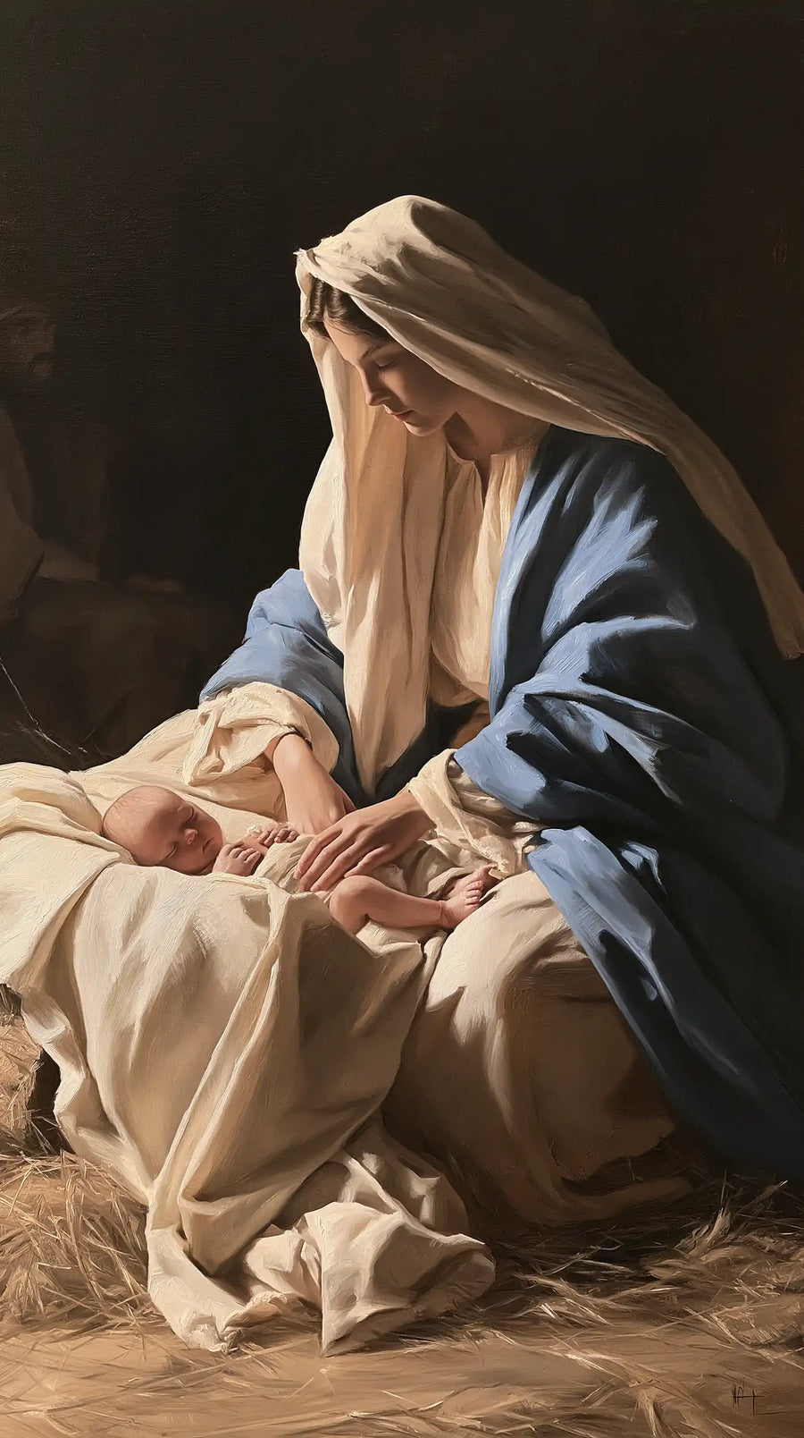 The Nativity - Contemporary Minimalism · Portrait n° 5