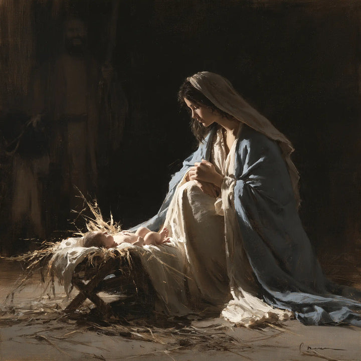 The Nativity - Contemporary Minimalism · Square n° 2