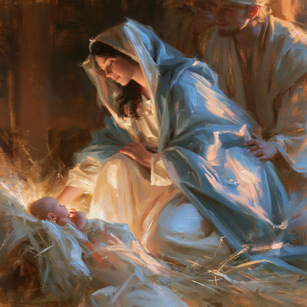 The Nativity - Impressionist · Square n° 8