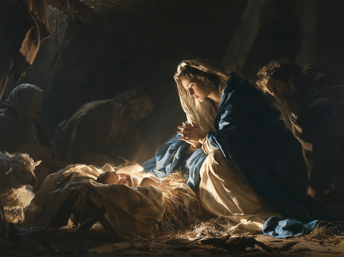 The Nativity — The Little Hearth Beneath Dark Veils