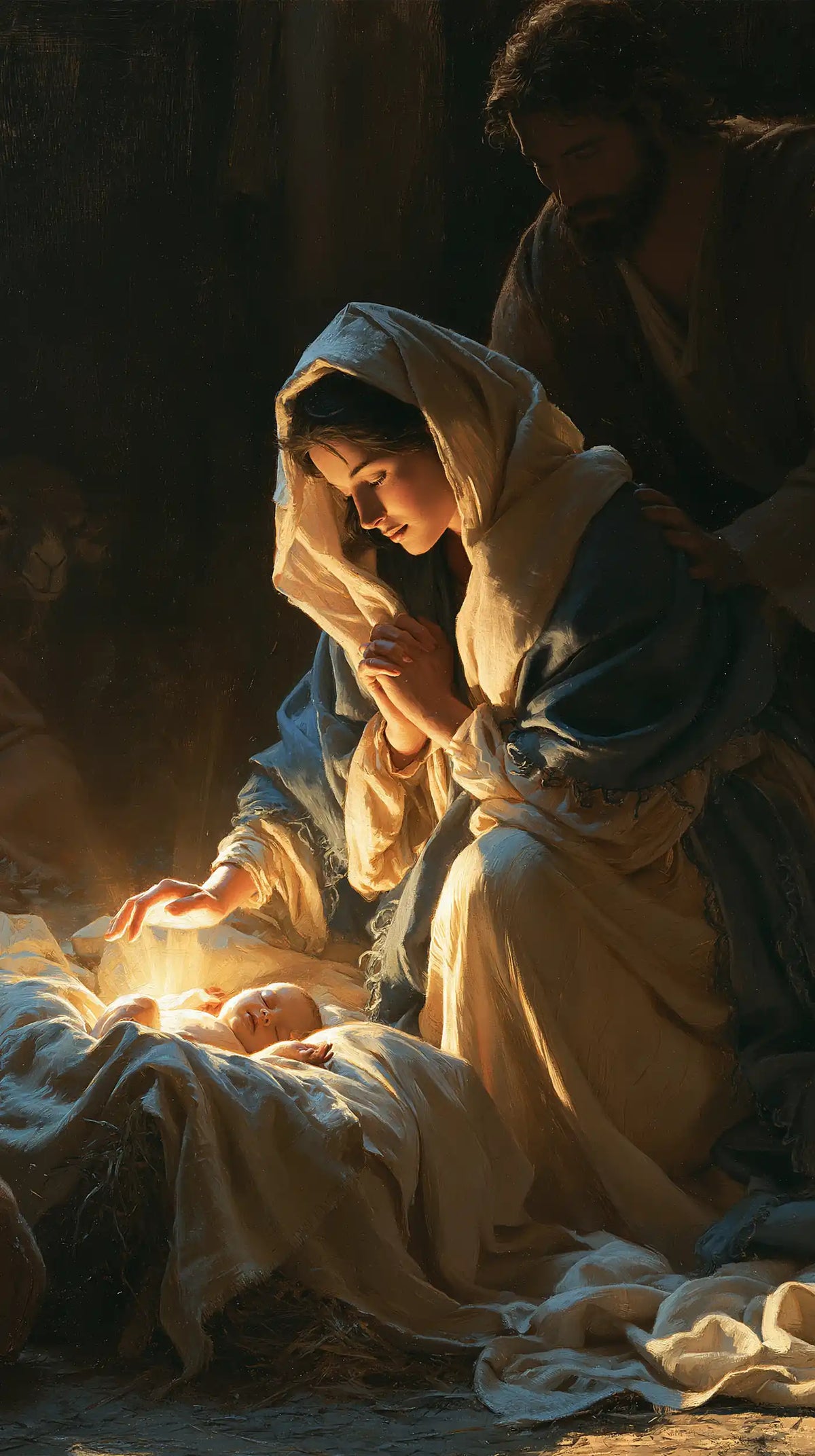 The Nativity — Fingers Poised Above the Dawn