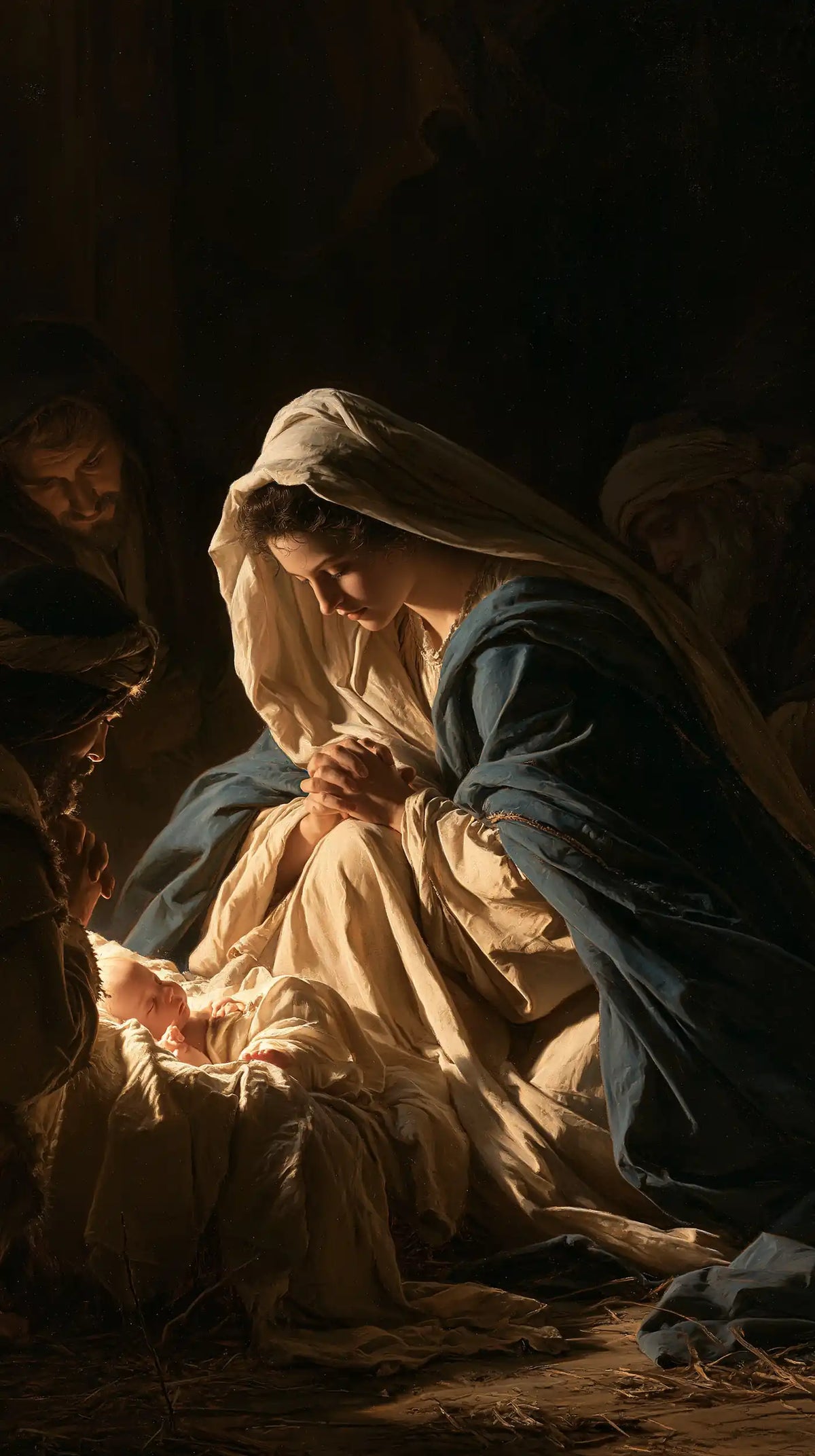 The Nativity — Prayer Within the Fold of the Veil