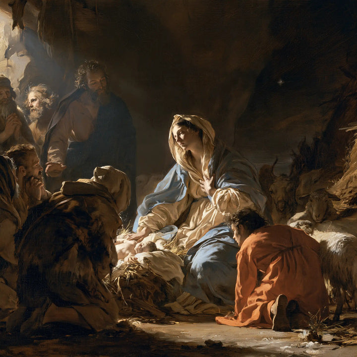 The Nativity - Mary and the Shepherds · Square n° 4