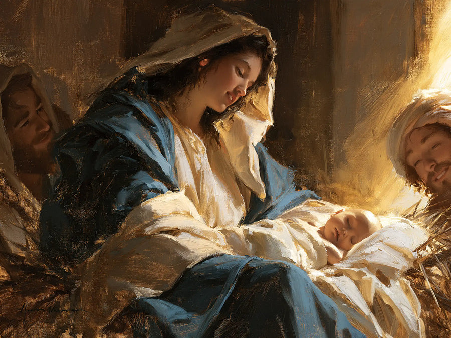 The Nativity - Maternal Joy · Landscape n° 9