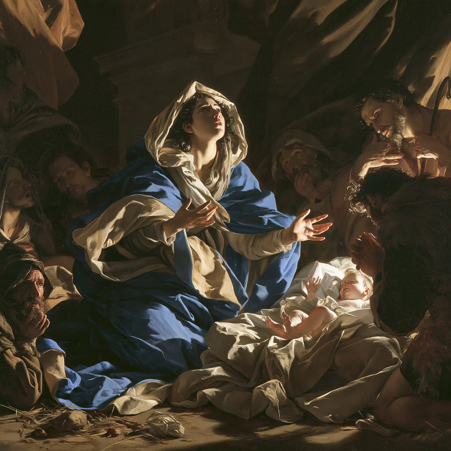 The Nativity - Theatrical Baroque · Square n° 12