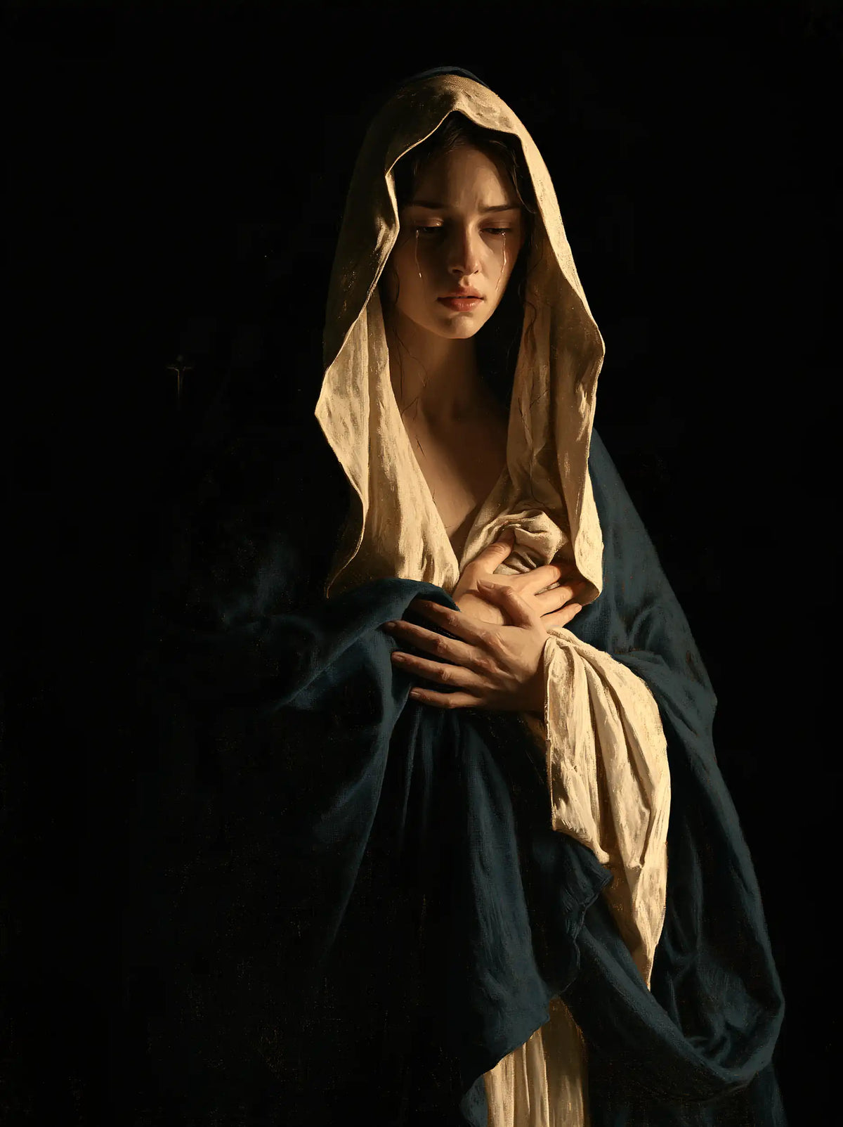 Our Lady of Sorrows — The Vigil in a Golden Breath