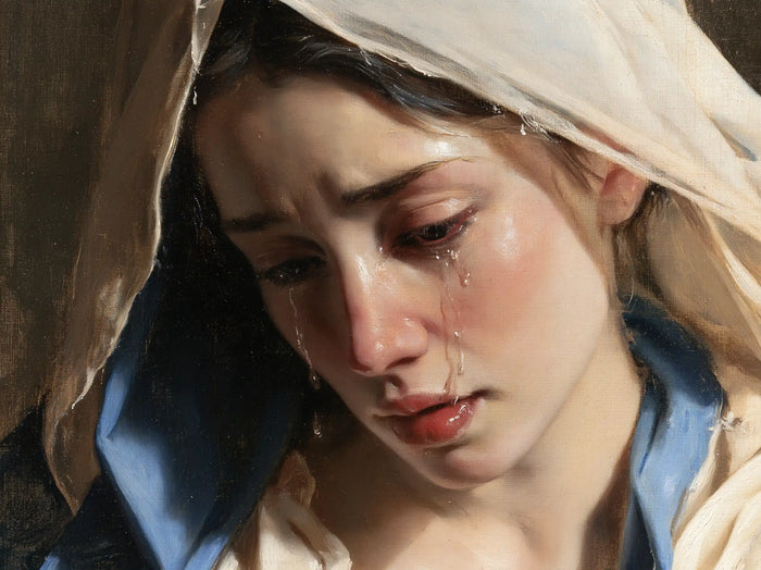 Our Lady of Sorrows — Sorrow beneath the Illuminated Brow