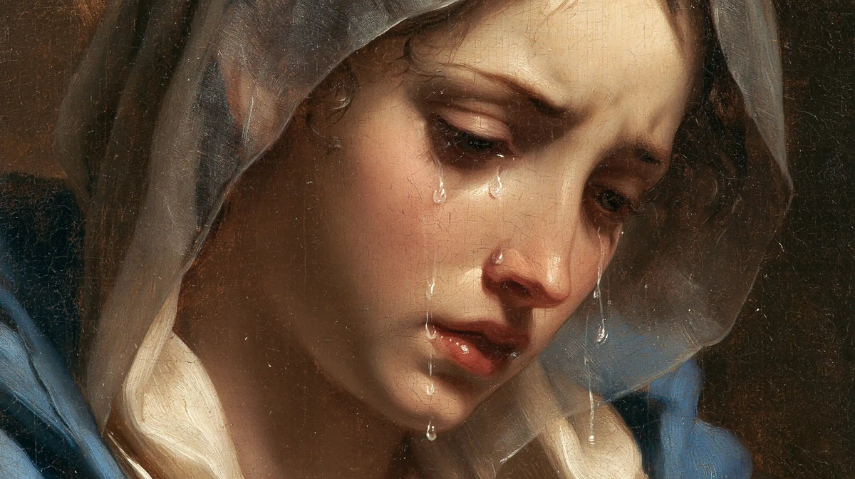 Our Lady of Sorrows — The Dew of Grief upon the Face