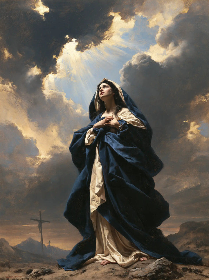 Our Lady of Sorrows — The Gaze through the Window of Clouds