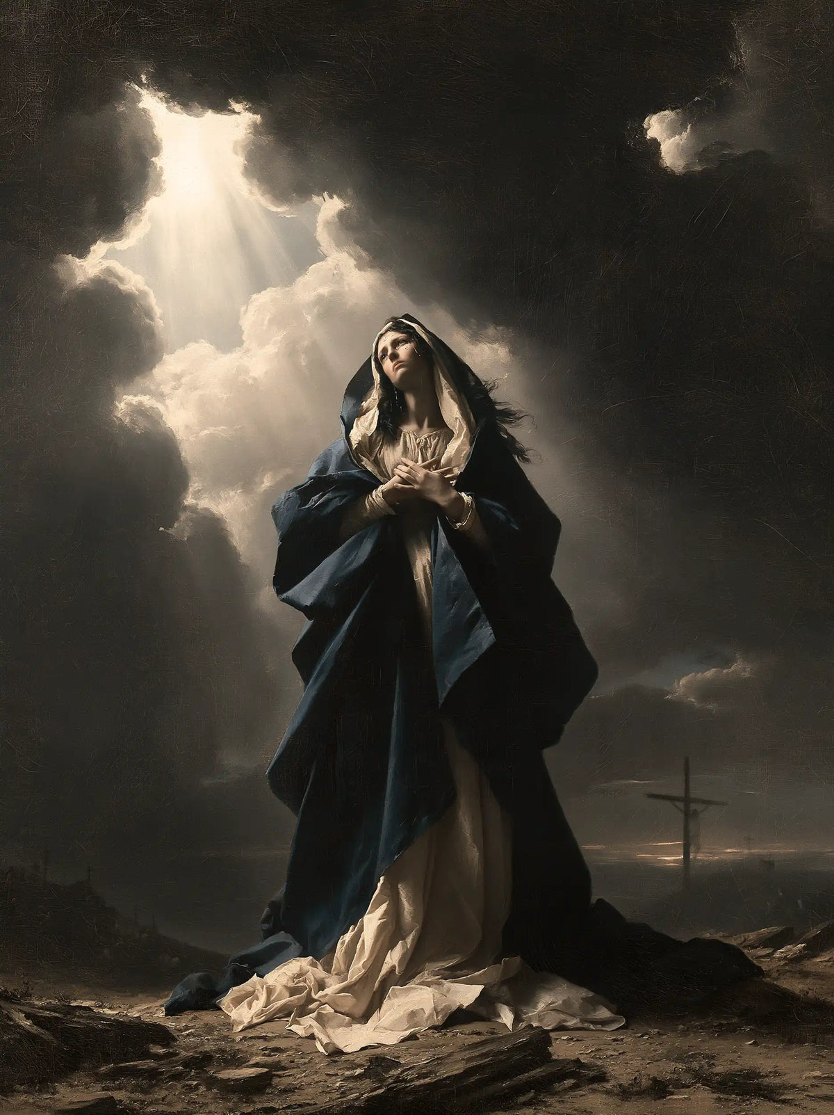 Our Lady of Sorrows — Prayer before the Depths of Cloud