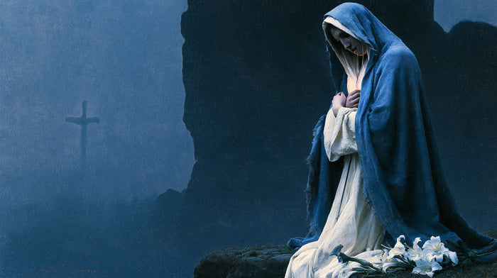 Our Lady of Sorrows — Prayer in the Hollow of the Cliff