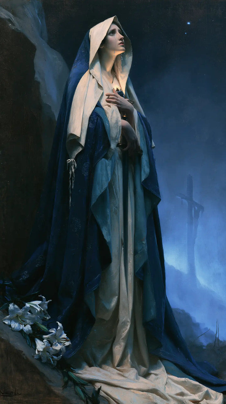 Our Lady of Sorrows - Symbolist · Portrait n° 6