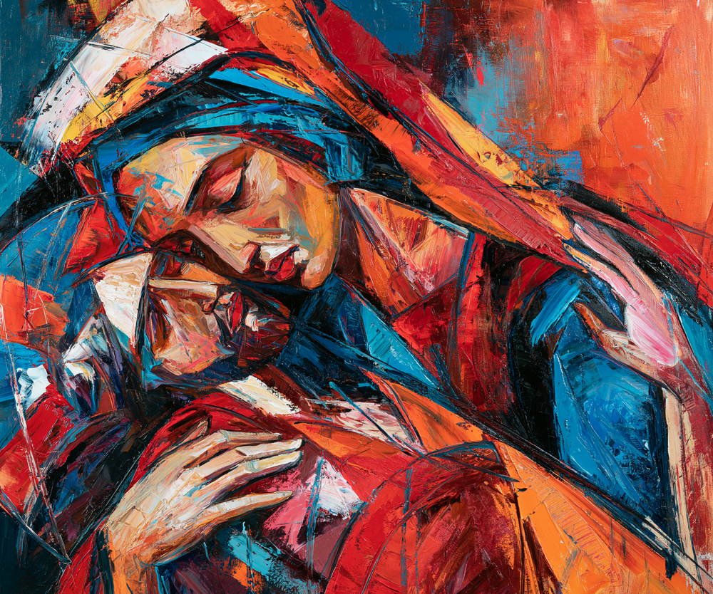 La Pietà - Expressionista · Paisagem n° 2 - Arte cristã