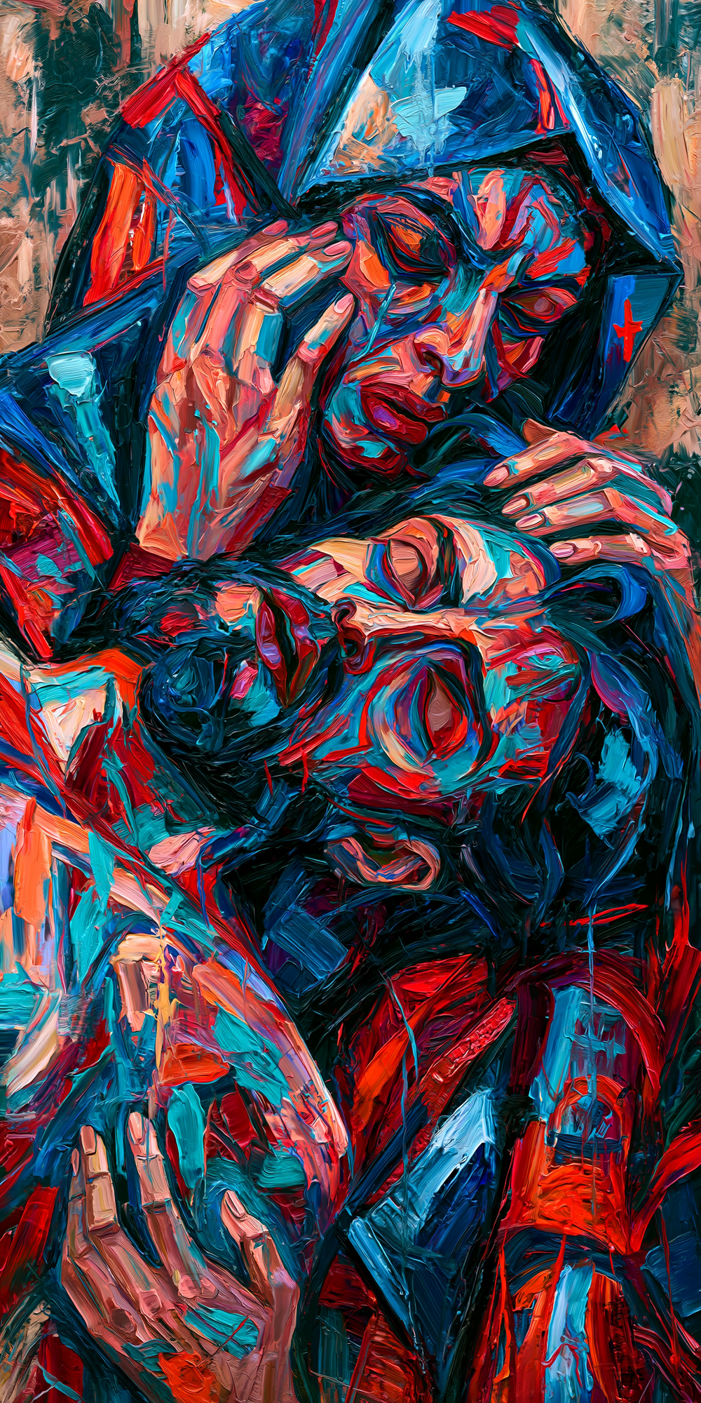 La Pietà - Expressionista · Retrato n° 2 - Arte cristã