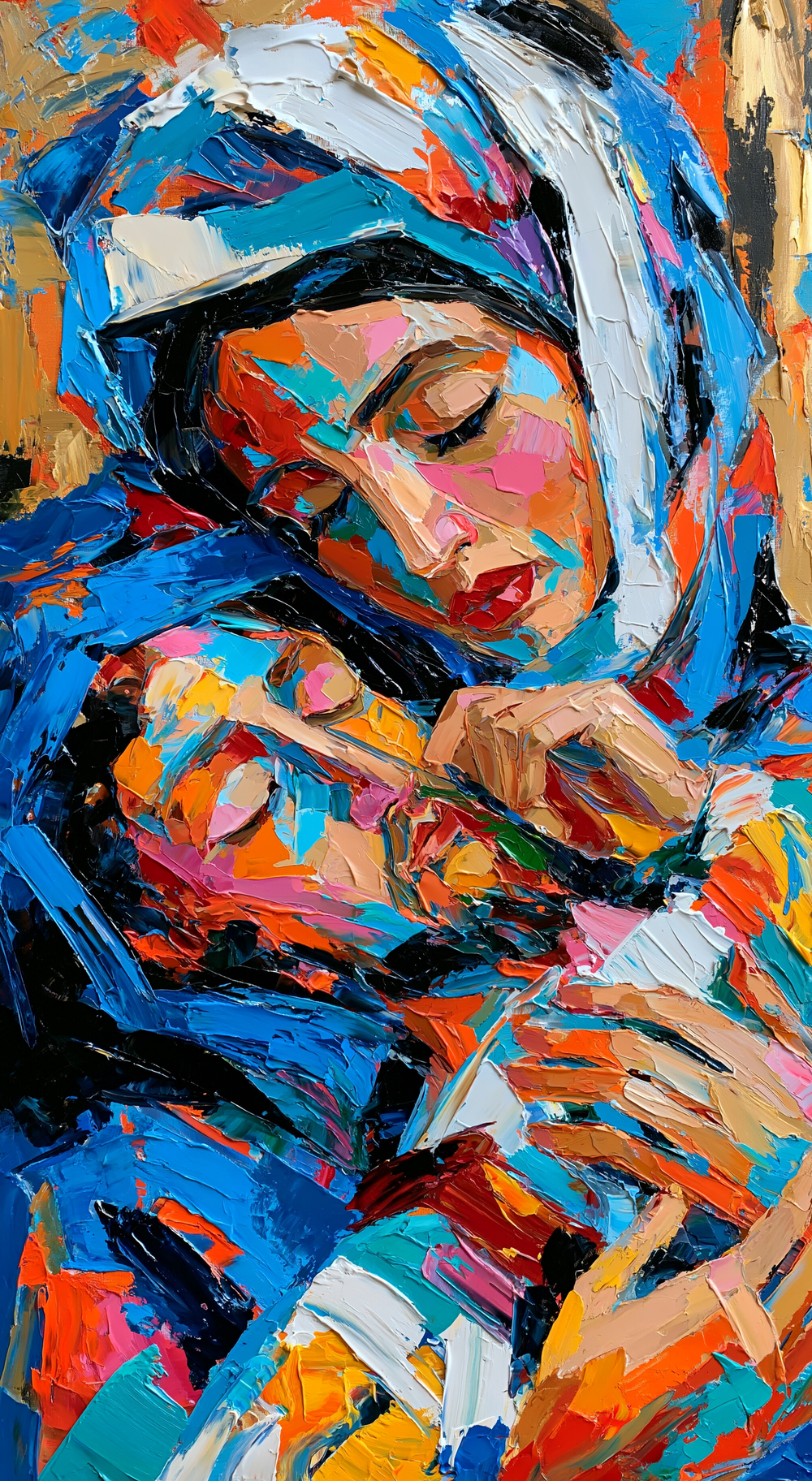 La Pietà - Expressionista · Retrato n° 4 - Arte cristã