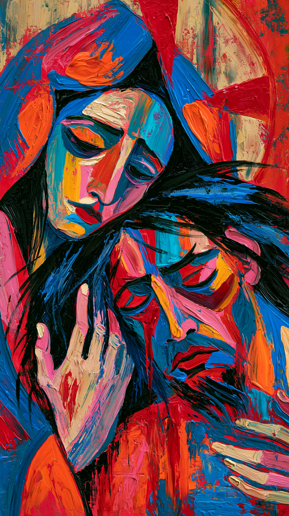 La Pietà - Expressionista · Retrato n° 6 - Arte cristã