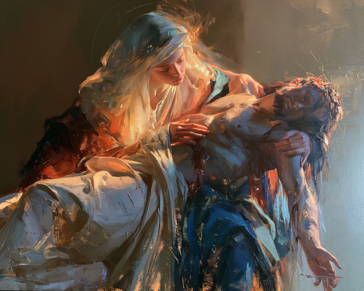 La Pietà - Impressionista · Paisagem n° 5 - Arte cristã