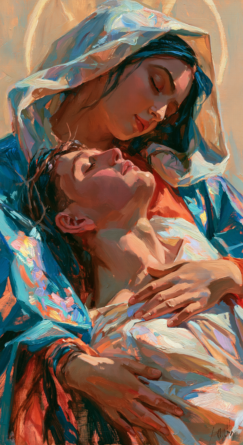 La Pietà - Impressionista · Retrato n° 5 - Arte cristã