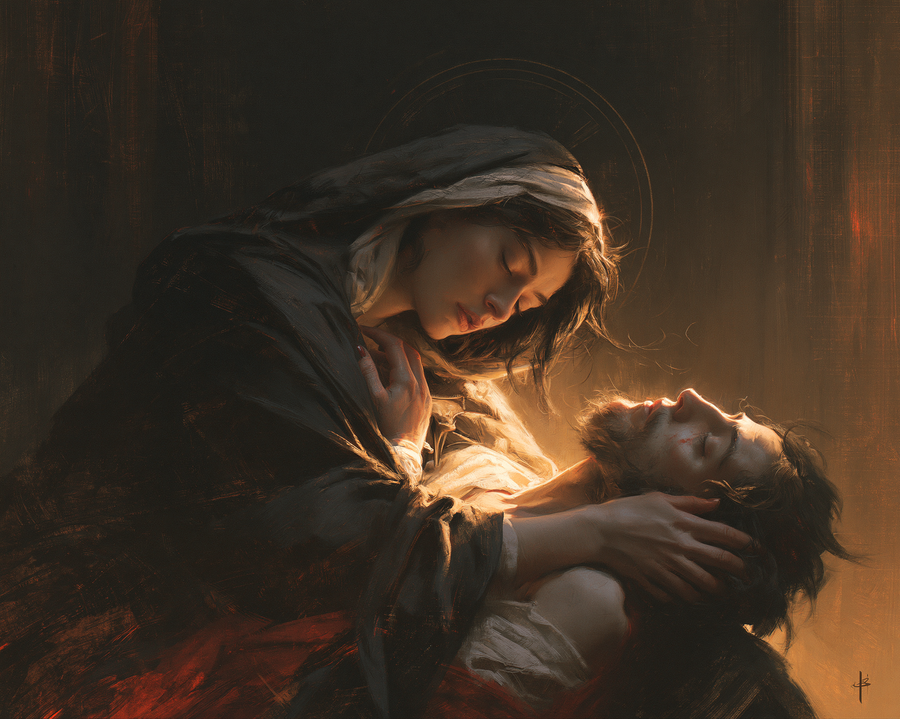 La Pietà - Eucharistic symbolism · Landscape n° 5