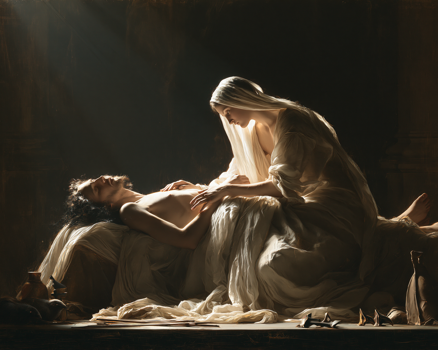La Pietà - Symbolist · Landscape n° 4