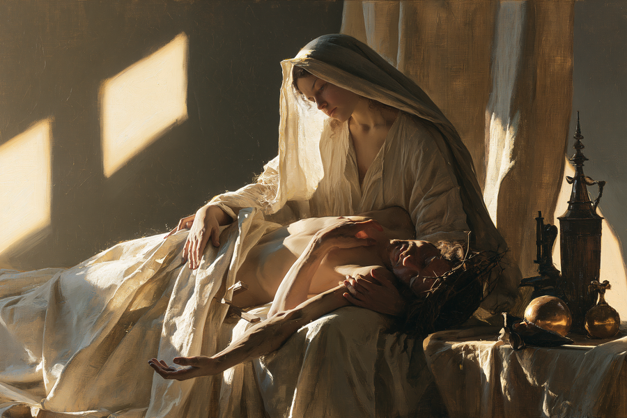 La Pietà - Symbolist · Landscape n° 6