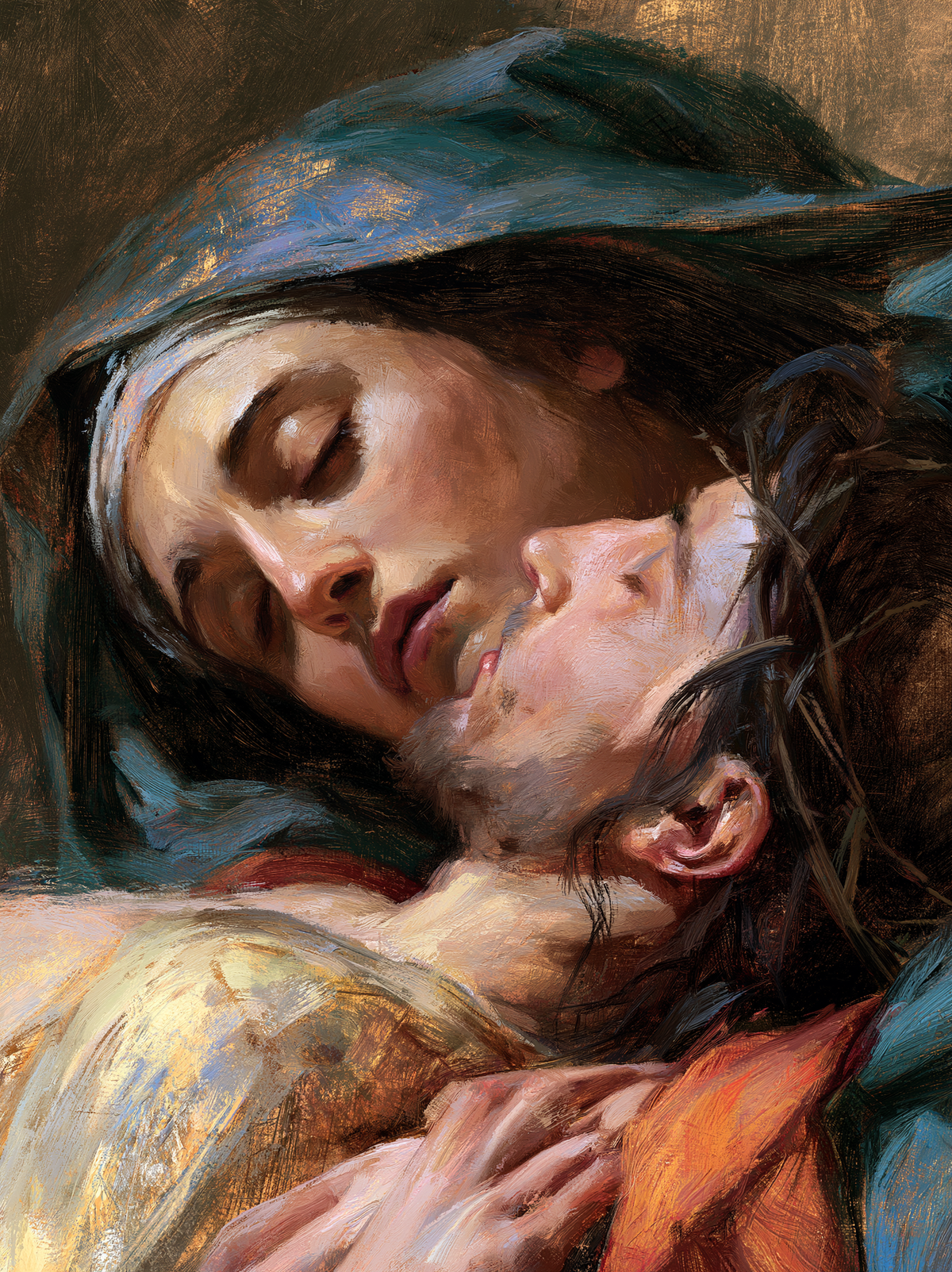 La Pietà - Psychological close-up view · Portrait n° 6