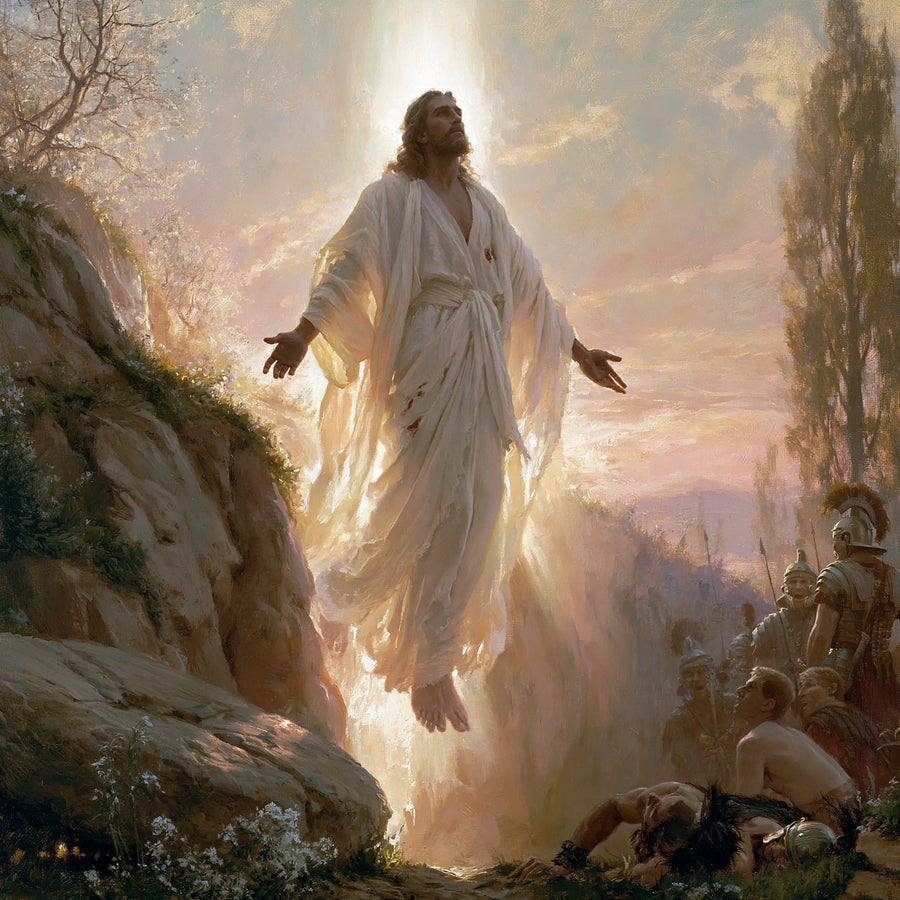 The Resurrection of Jesus Christ - Divine Light · Square n° 1