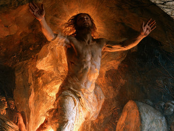 The Resurrection of Jesus Christ - Explosion of Movement · Landscape n° 8
