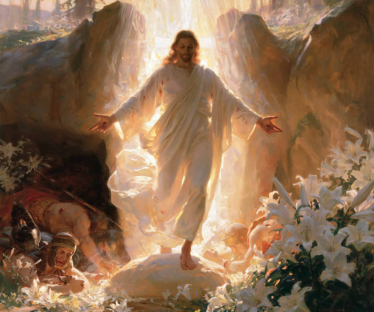 The Resurrection of Jesus Christ — The Step upon the Flowered Stone