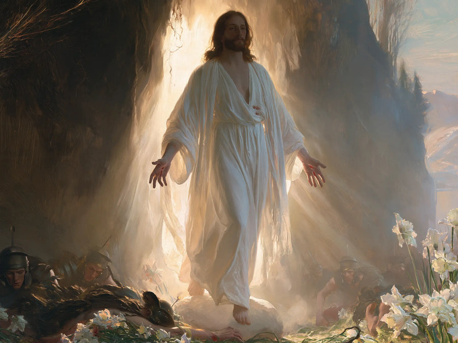 The Resurrection of Jesus Christ - Expressionist · Landscape n° 6